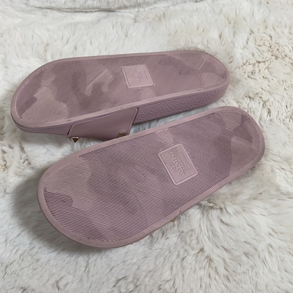 Valentino Rockstud Pink Slides - Picture 2 of 5